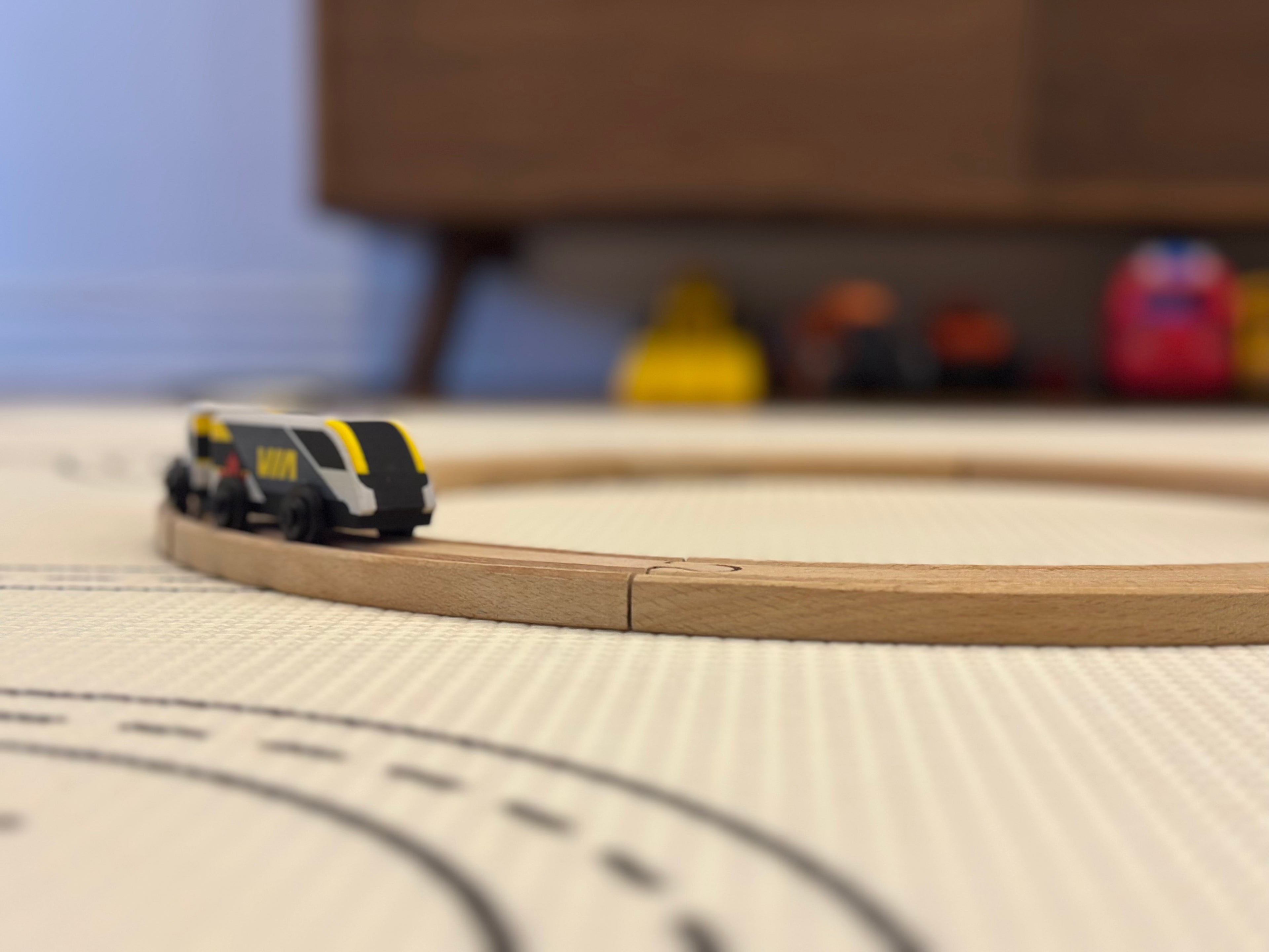 VIA Rail Train Toy — Brio & IKEA LILLABO Compatible