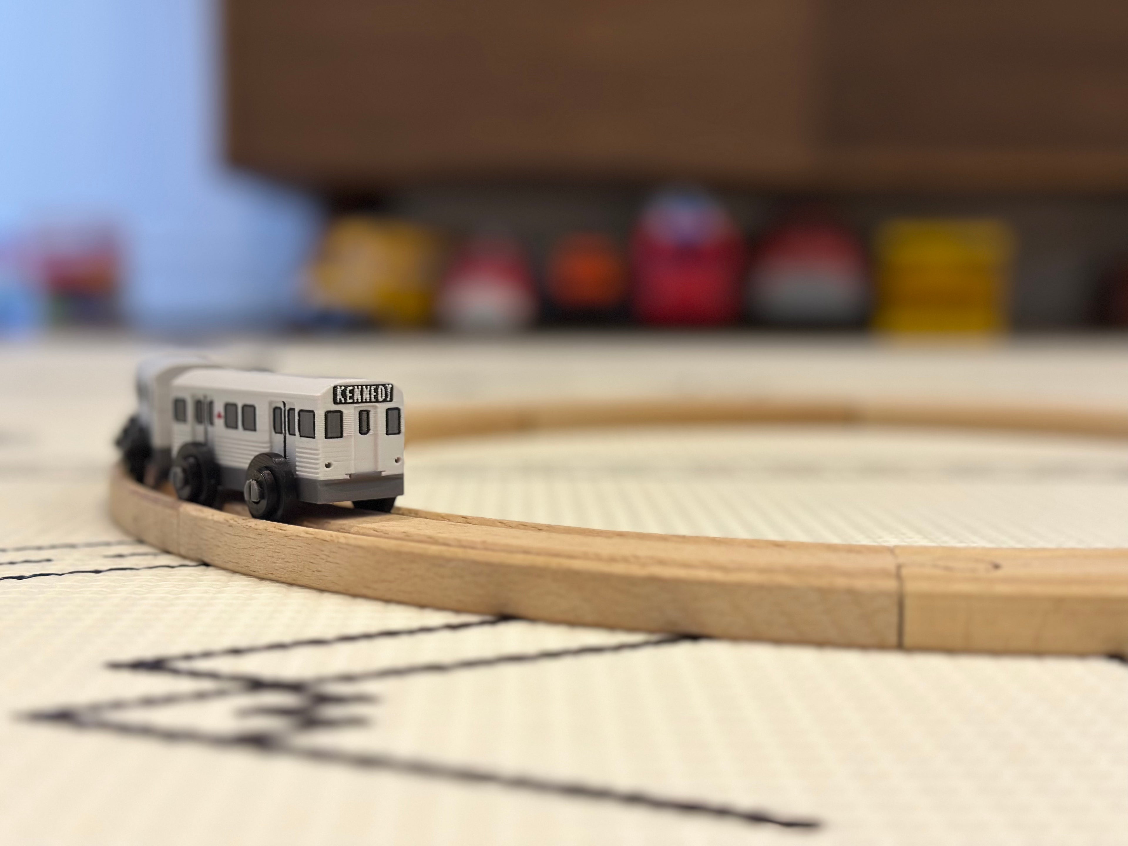 TTC T1 Subway Car Toy — Brio & IKEA LILLABO Compatible