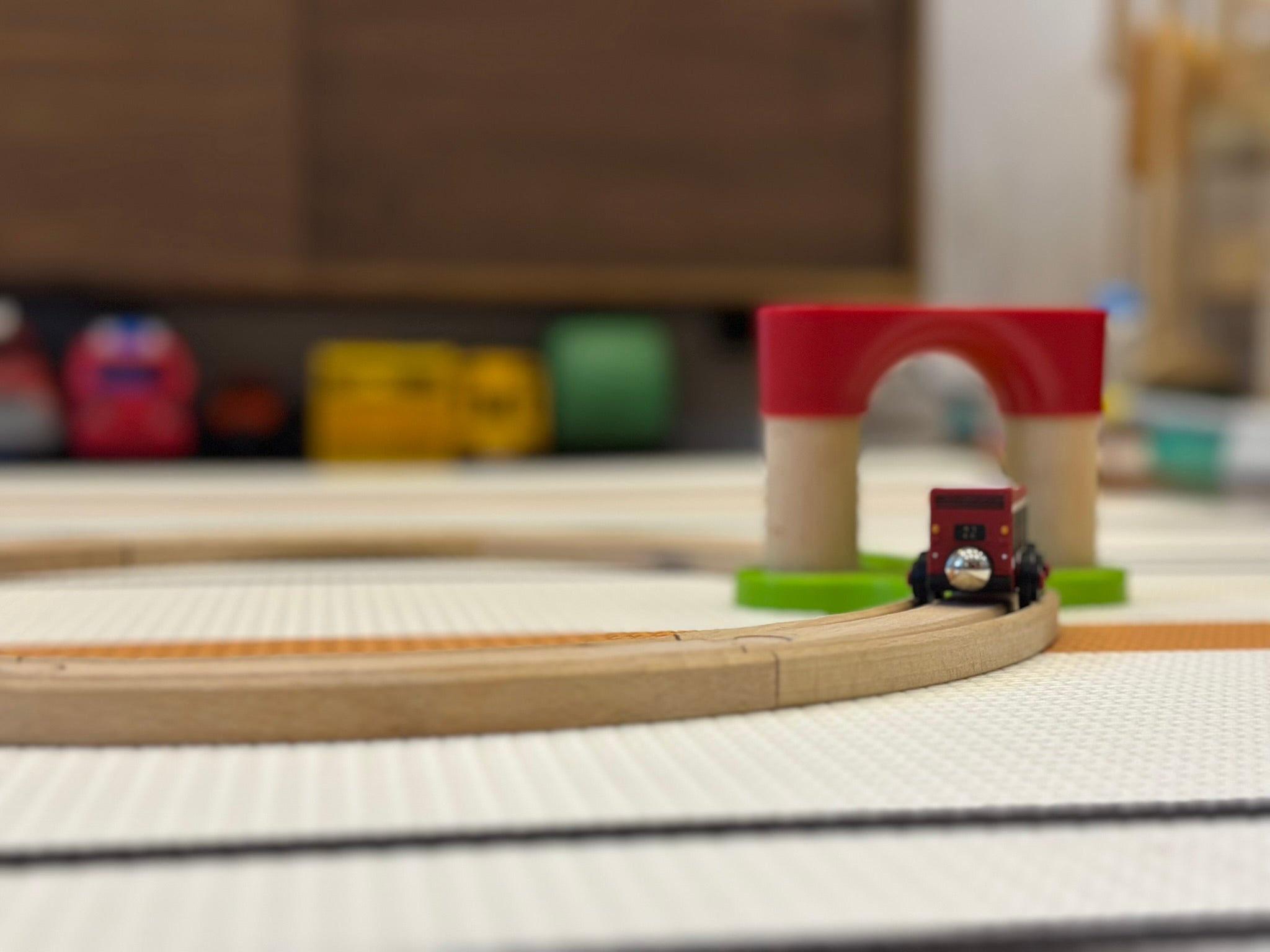 TTC NOVA LFS Bus Toy — Brio & IKEA LILLABO Compatible