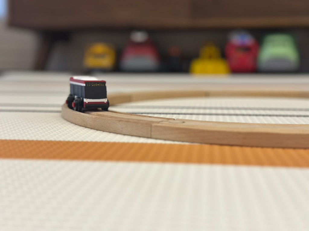 Toronto NOVA LFS Bus Toy — Brio & IKEA LILLABO Compatible