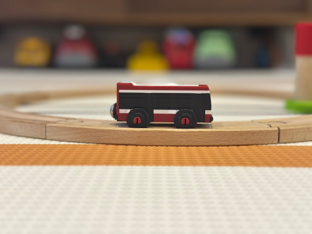 Toronto NOVA LFS Bus Toy — Brio & IKEA LILLABO Compatible