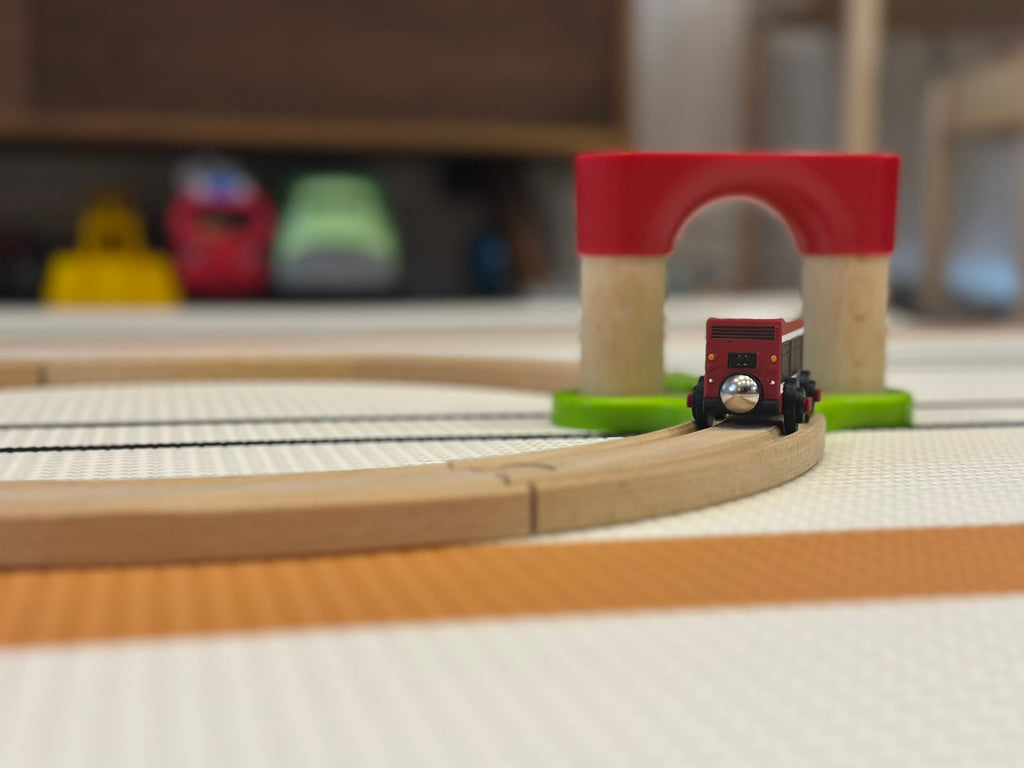 Toronto NOVA LFS Bus Toy — Brio & IKEA LILLABO Compatible