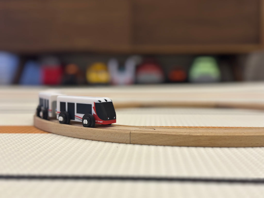 Ottawa Transit Streetcar Train Toy — Brio & IKEA LILLABO Compatible