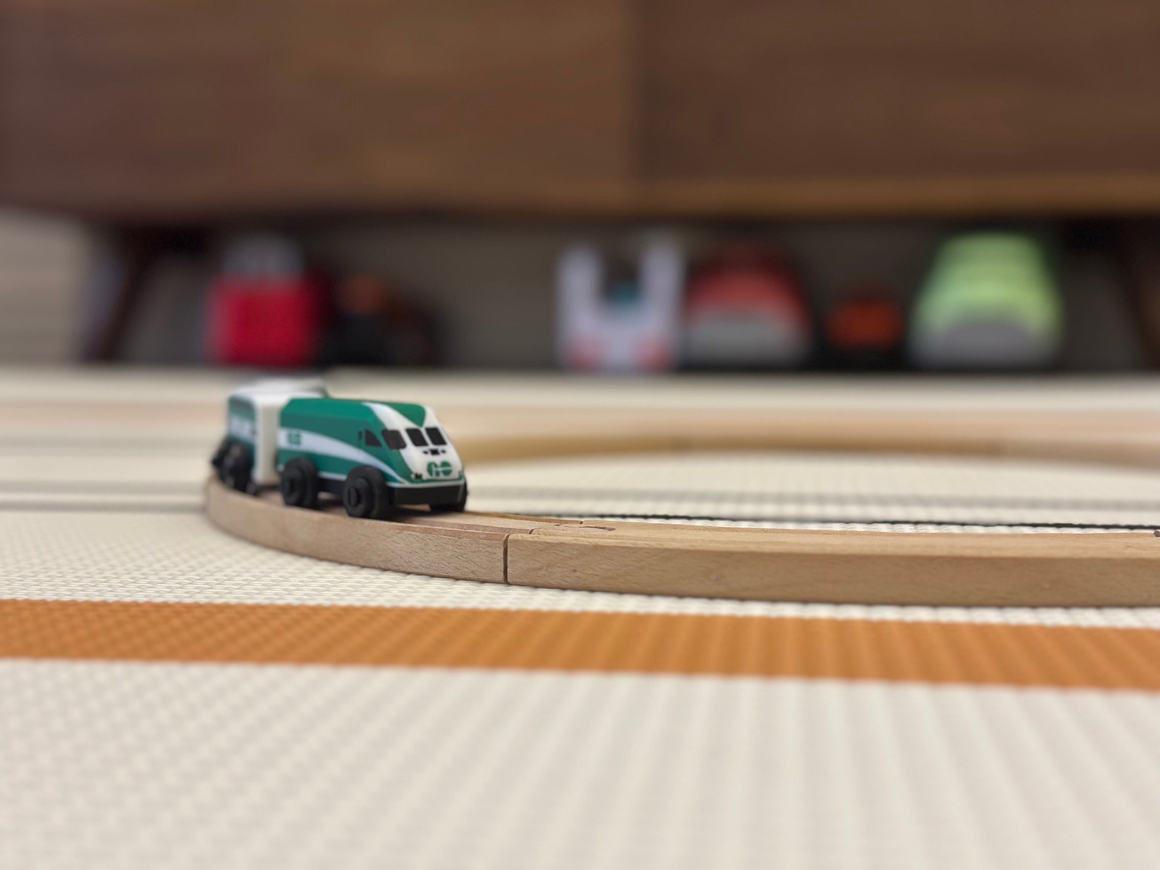 GO Train Toy (Classic Livery) — Brio & IKEA LILLABO Compatible