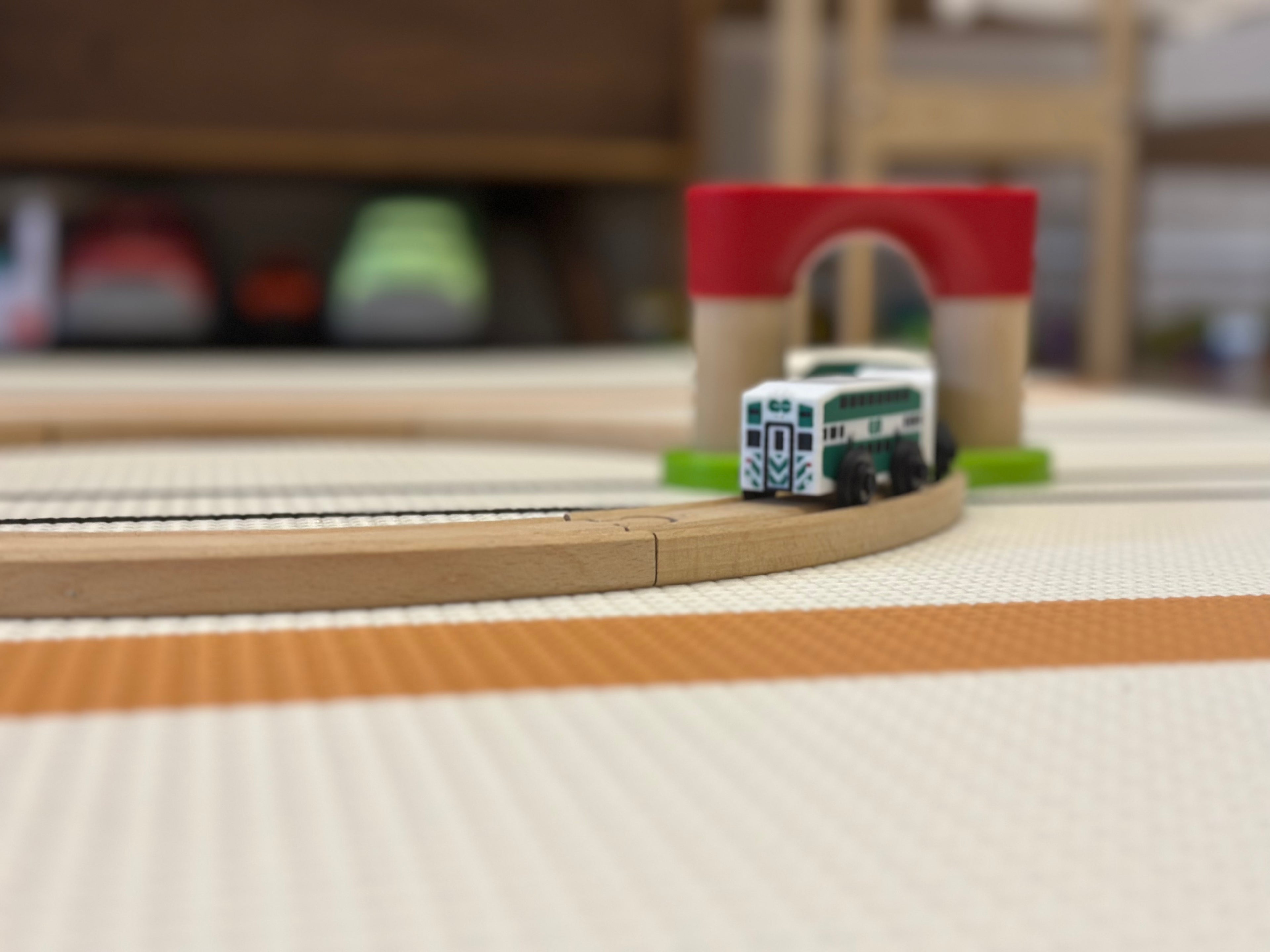 GO Train Toy (Classic Livery) — Brio & IKEA LILLABO Compatible