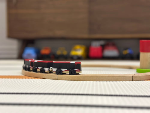 Calgary LRT Toy — Brio & IKEA LILLABO Compatible