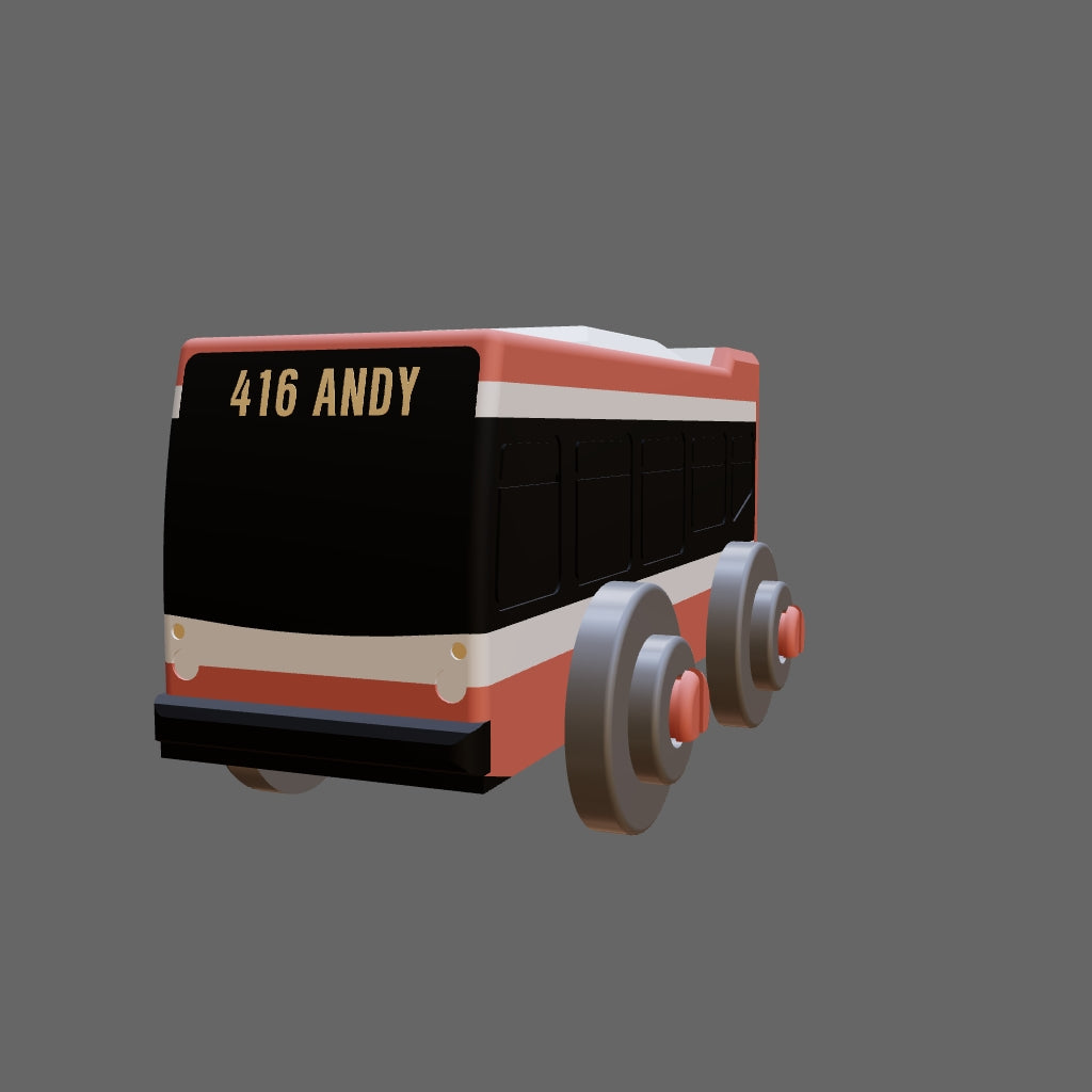 TTC NOVA LFS Bus Toy — Brio & IKEA LILLABO Compatible